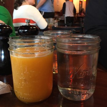 Off The Waffle - Orange juice in mason jars! - Breakfast & Brunch Near Me - Eugene, Oregon Off The Waffle - Orange juice in mason jars! - Breakfast & Brunch Near Me - Eugene, Oregon