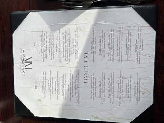 Menu photo 2 Wakefield Inn Restaurant Wakefield, NH