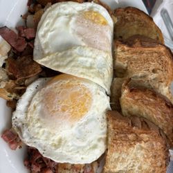 The Buttermilk Cafe - Smoked Meat Hash and Eggs