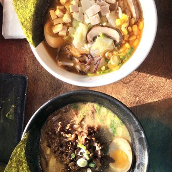 Maki - Bulgogi ramen and mixed vegetable ramen - Sushi Bars Near Me - Rockville, Maryland Maki - Bulgogi ramen and mixed vegetable ramen - Sushi Bars Near Me - Rockville, Maryland