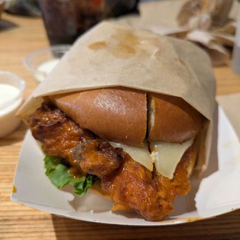 Fire Wings - Original buffalo sandwich = comforting, tasty, filling - Chicken Shop Near Me - Irvine, California Fire Wings - Original buffalo sandwich = comforting, tasty, filling - Chicken Shop Near Me - Irvine, California