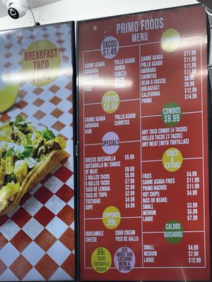 Menu photo 6 Primo Foods San Clemente, CA Menu photo 6 Primo Foods San Clemente, CA