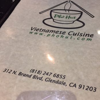 Pho Hut - Vietnamese Near Me - Glendale, California Pho Hut - Vietnamese Near Me - Glendale, California