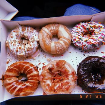 Duck Donuts - Made my own donuts but the maple bacon is the best hands down just trust the process - Donuts Near Me - Greenville, South Carolina