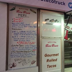Rolling Taco Truck - Today's menu...
