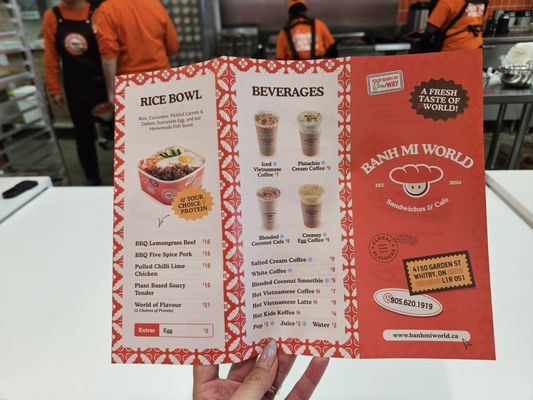 Menu photo 2 Banh Mi World Whitby, ON Menu photo 2 Banh Mi World Whitby, ON