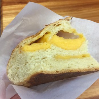 Great Harvest Bread - Anchorage - Look at them chunks - cheese garlic- you guessed it, still for free - Bakeries Near Me - Anchorage, Alaska