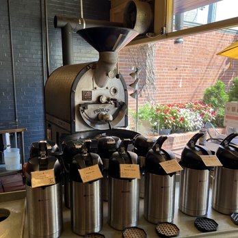 Lookout Joe - a variety of coffee grinders on a counter - Coffee & Tea Near Me - Cincinnati, Ohio Lookout Joe - a variety of coffee grinders on a counter - Coffee & Tea Near Me - Cincinnati, Ohio