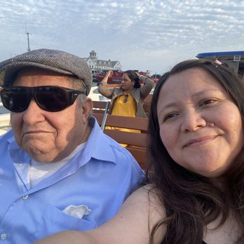 Shoreline Sightseeing - My dad and me enjoying the ride. - Architectural Tours Near Me - Chicago, Illinois