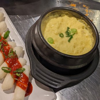 Won KBBQ - Rice rolls and steamed egg - Korean Near Me - Bayside, New York