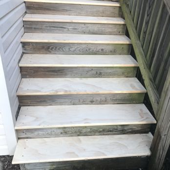 Travis The Handyman - Step treads replacement - Handyman Near Me Travis The Handyman - Step treads replacement - Handyman Near Me