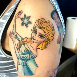 Crystal Skin Tattoo and Art Studio - Elsa tattoo