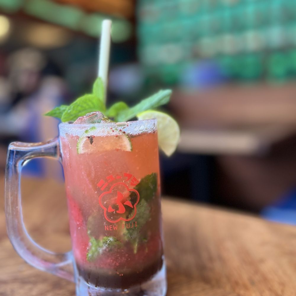 New Fuji - Strawberry Mojito - Japanese Near Me - Vancouver, British Columbia