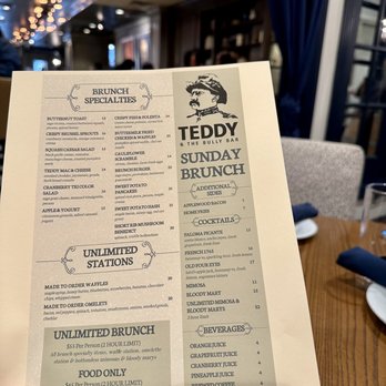 Teddy & The Bully Bar - Menu - New American Near Me - Washington, DC, District of Columbia Teddy & The Bully Bar - Menu - New American Near Me - Washington, DC, District of Columbia