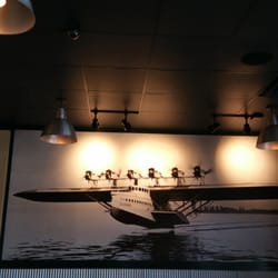 Wingstop - Nice clean dinning area with huge TVs to watch sports while you eat