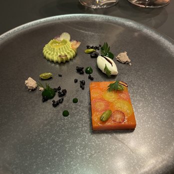 EVER - Carrot, black olive, pistachio, Queen Anne's Lace - New American Near Me - Chicago, Illinois