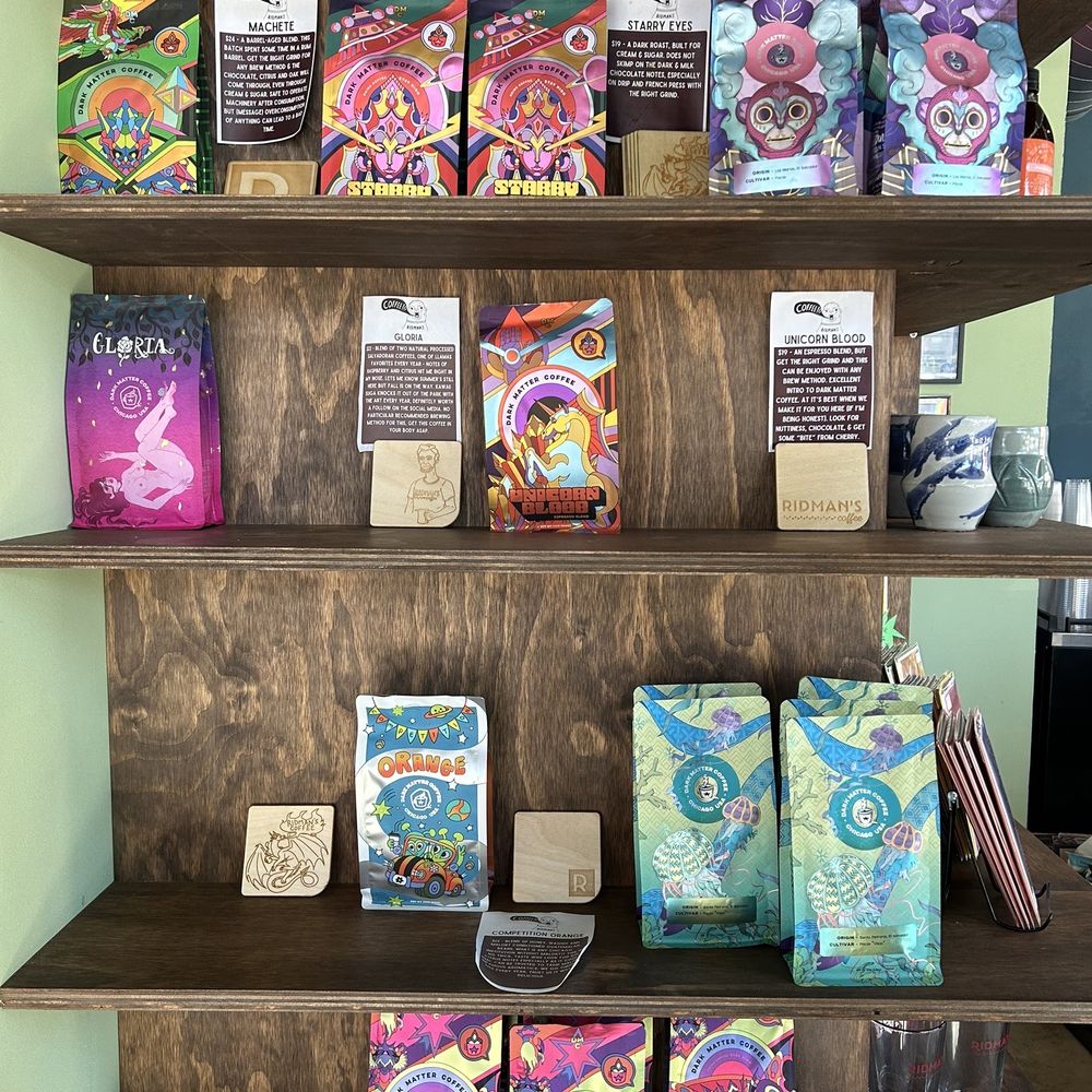 Ridman's Coffee - Selection of items for sale - Coffee & Tea Near Me - Chicago, Illinois Ridman's Coffee - Selection of items for sale - Coffee & Tea Near Me - Chicago, Illinois