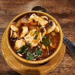 Thai Spoon - Tom yum cup of soup. Fabulous