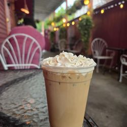 Home made cold brew with gentilly creme