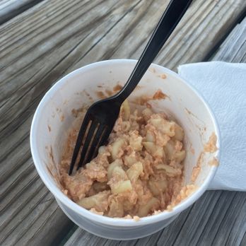 BBQ on the Bayou - The worst Mac n cheese I've ever had in my life. It was curdled - Barbeque Near Me