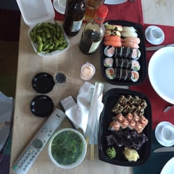 Joci Sushi - Month menu - and then some - but only setting for 2 persons - disappointing that they did not ask how many we were.