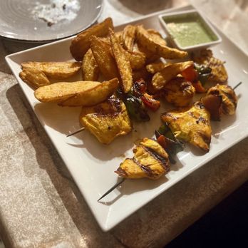 Oasis Restaurant  - Grilled Chicken Kabob - Afghan Near Me - Pleasanton, California