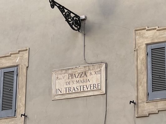 Piazza di Santa Maria in Trastevere by null