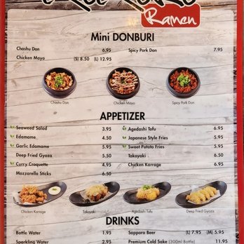 Kokoro Ramen - Menu - Ramen Near Me - Milpitas, California
