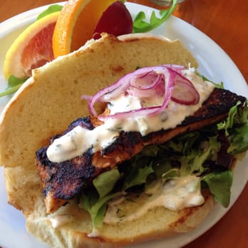 The Market Chef - Salmon po'boy sandwich perfect. - Delis Near Me - Friday Harbor, Washington The Market Chef - Salmon po'boy sandwich perfect. - Delis Near Me - Friday Harbor, Washington