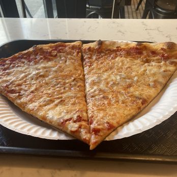 Rome To Brooklyn Pizza - Two cheese slices - Pizza Near Me - Brooklyn, New York Rome To Brooklyn Pizza - Two cheese slices - Pizza Near Me - Brooklyn, New York