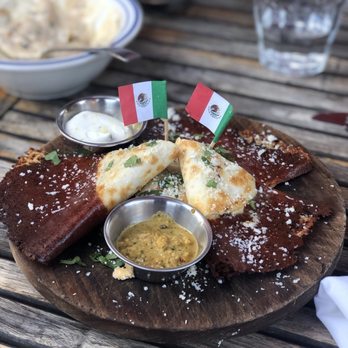 Nada - Crispy skirted saganaki quesadilla - Mexican Near Me - Columbus, Ohio