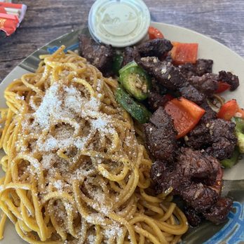 Triple-T - Shaken beef with noodles - Noodles Near Me - Gardena, California Triple-T - Shaken beef with noodles - Noodles Near Me - Gardena, California