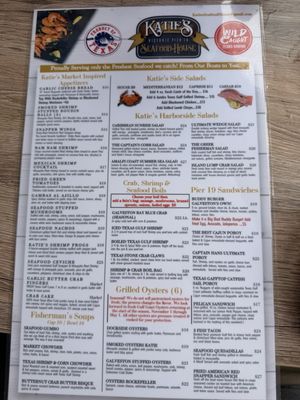 Menu photo 4 Katie's Seafood House Galveston, TX Menu photo 4 Katie's Seafood House Galveston, TX