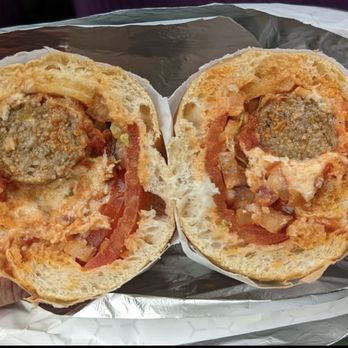 Grandma Loves You - Meatball and cheese sub - Hot Dogs Near Me - Toronto, Ontario