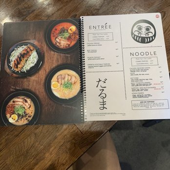 Daruma - Menu - Ramen Near Me - Mesa, Arizona
