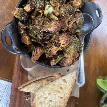 Sloopy's Beach Cafe - Crispy Brussel Sprouts (made Vegan) - American Near Me - Manhattan Beach, California