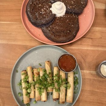 Maypole - Lumpia and Ube pancakes - New American Near Me - Wheaton, Illinois Maypole - Lumpia and Ube pancakes - New American Near Me - Wheaton, Illinois