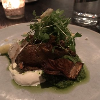 Dirt Candy - Sunchokes and artichokes - Vegetarian Near Me - New York, New York