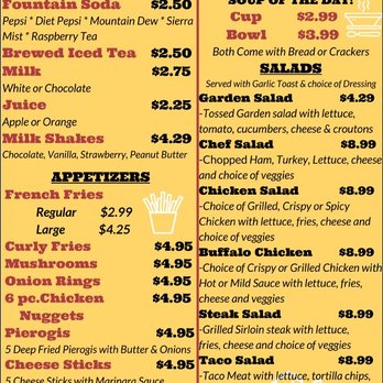 Logan's Quick Lunch - the price of the menu - Restaurants Near Me - Du Bois, Pennsylvania