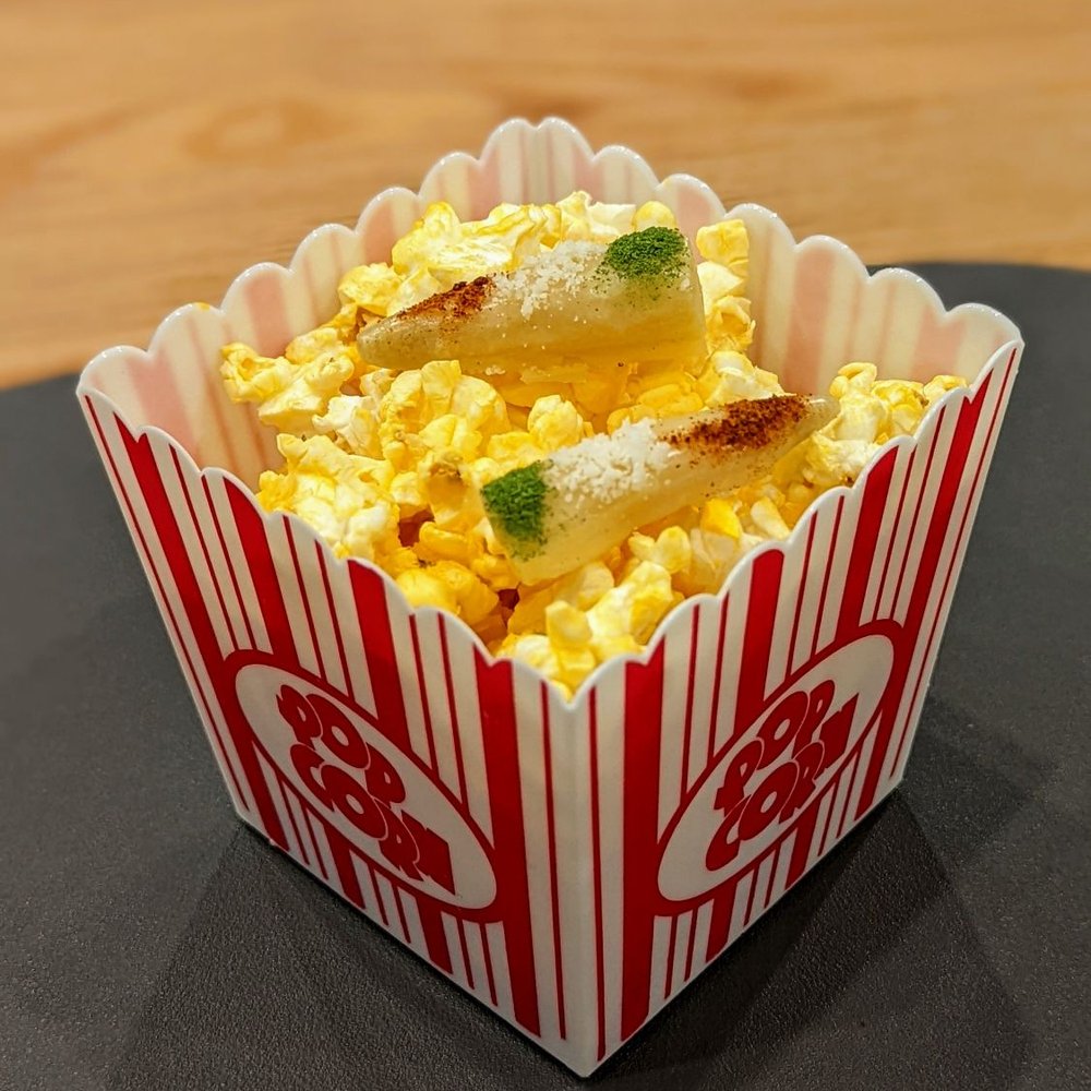 Counter- - Modern Times: Corn, Cilantro, Cotija | Instagram: @telephonesmoothie - New American Near Me - Charlotte, North Carolina