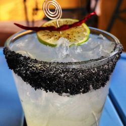 El Pitayo Mexican Kitchen - Infierno Margarita with house-infused habanero tequila