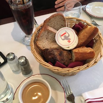 Le Diplomate - Their bread basket was exception. They cut the bread in front of you, and the freshness is unbeatable. - Brasseries Near Me - Washington, DC, District of Columbia