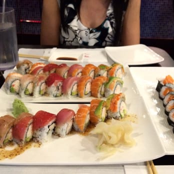 TruSushi 'n Fish - 3 rainbow rolls and 1 salmon roll - Sushi Bars Near Me - Lake Forest, California TruSushi 'n Fish - 3 rainbow rolls and 1 salmon roll - Sushi Bars Near Me - Lake Forest, California