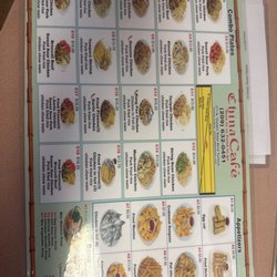China Cafe - Updated menu