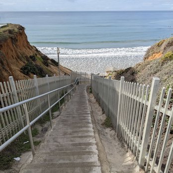 Tide Beach Park - Stairs - Beaches Near Me - Solana Beach, California