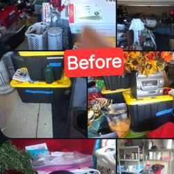 Smiles 4 Miles Junk Removal - Before (collage) photos