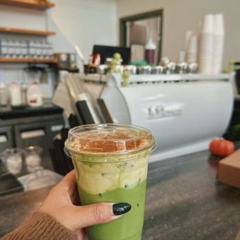 Academic Coffee - Banana matcha - Coffee & Tea Near Me - Santa Clara, California Academic Coffee - Banana matcha - Coffee & Tea Near Me - Santa Clara, California