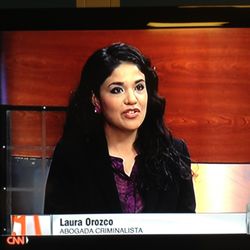 Law Offices of Laura Orozco - Giving my legal commentary live on CNN is always an interesting time!