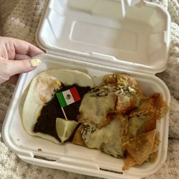 Takeout Chilaquiles Verde Takeout Chilaquiles Verde