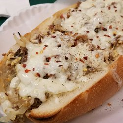 Philly cheese steak hero